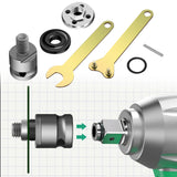 Maxbell Angle Grinder Thread Adapter Steel Practical Easy to Install Shaft Connector