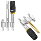 Maxbell Twist Nozzle for Pressure Washer 3 in 1 Rotate Shooter Tip for Hard to Reach