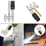 Maxbell Twist Nozzle for Pressure Washer 3 in 1 Rotate Shooter Tip for Hard to Reach
