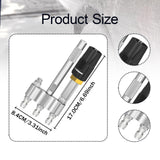 Maxbell Twist Nozzle for Pressure Washer 3 in 1 Rotate Shooter Tip for Hard to Reach