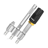 Maxbell Twist Nozzle for Pressure Washer 3 in 1 Rotate Shooter Tip for Hard to Reach
