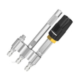Maxbell Twist Nozzle for Pressure Washer 3 in 1 Rotate Shooter Tip for Hard to Reach
