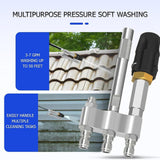 Maxbell Twist Nozzle for Pressure Washer 3 in 1 Rotate Shooter Tip for Hard to Reach
