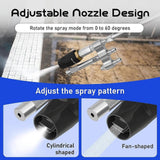 Maxbell Twist Nozzle for Pressure Washer 3 in 1 Multifunctional Portable Shooter Tip