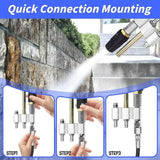 Maxbell Twist Nozzle for Pressure Washer 3 in 1 Multifunctional Portable Shooter Tip