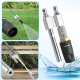 Maxbell Twist Nozzle Stainless Steel with 1/4" for Pressure Washer for Hard to Reach 7GPM