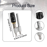 Maxbell Twist Nozzle Stainless Steel with 1/4" for Pressure Washer for Hard to Reach 7GPM