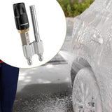 Maxbell Twist Nozzle Stainless Steel with 1/4" for Pressure Washer for Hard to Reach 7GPM