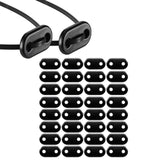 Maxbell Flat Straight Braces with Wire Ties Mounting Kit for Backyard Outside Garden 50pcs