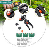 Maxbell Garden Grafting Tool Portable Professional Multipurpose Pruning Scissors Kit