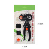 Maxbell Garden Grafting Tool Portable Professional Multipurpose Pruning Scissors Kit