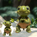 Maxbell Turtle Garden Statue Collection Figure Figurine for Pond Yard Hallway