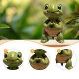 Maxbell Turtle Garden Statue Collection Figure Figurine for Pond Yard Hallway