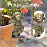 Maxbell Hanging Animal Statue Versatile Garden Ornament for Porches Office Courtyard