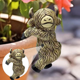 Maxbell Hanging Animal Statue Versatile Garden Ornament for Porches Office Courtyard