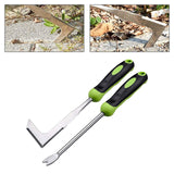 Maxbell 2 Pieces Hand Weeder Tools Gardening Hand Weeder for Courtyard Patio Terrace