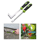 Maxbell 2 Pieces Hand Weeder Tools Gardening Hand Weeder for Courtyard Patio Terrace
