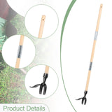 Maxbell Weed Puller Tool Garden Hoe Rake Weed Remover for Crabgrass Picker