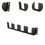 Maxbell 4 Slots Battery Holder Wall Mounted Metal Workspace Accessories Battery Rack