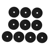 Maxbell 10Pcs Tree Mulch Ring Degradabl Tree Ring Weed Barrier Round Mats for Plants