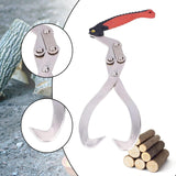 Maxbell Log Carrier Convenient Practical Labor Saving Log Tong for Firewood Handling