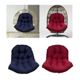 Maxbell Hanging Egg Chair Cushion Sunroom Wicker Chairs Pad Swing Basket Cushion Pad Navy