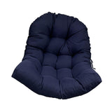 Maxbell Hanging Egg Chair Cushion Sunroom Wicker Chairs Pad Swing Basket Cushion Pad Navy