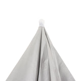 Maxbell Outdoor Plant Sunshade Umbrella Sturdy Weatherproof for Bonsai Patio Outside silver