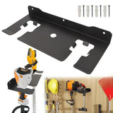 Maxbell Garage Garden Tool Storage Rack 2 Slot for Hoses Hedge Weedeater Sport Gears