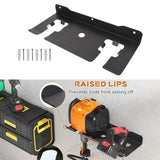 Maxbell Garage Garden Tool Storage Rack 2 Slot for Hoses Hedge Weedeater Sport Gears