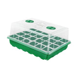 Maxbell Seedling Starting Tray 24 Cells Nursery Tray for Hydroponic Indoor Gardening Green