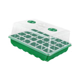 Maxbell Seedling Starting Tray 24 Cells Nursery Tray for Hydroponic Indoor Gardening Green