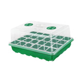 Maxbell Seedling Starting Tray 24 Cells Nursery Tray for Hydroponic Indoor Gardening Green