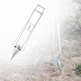 Maxbell Seedling Transplanter Long Handled Bulb Planter Tool for Potatoes Vegetables