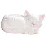 Maxbell Cartoon Cat Flower Pot Creative Plant Pot for Yard Living Room Bedroom Patio