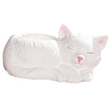 Maxbell Cartoon Cat Flower Pot Creative Plant Pot for Yard Living Room Bedroom Patio