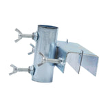 Maxbell Deck Umbrella Holder Tricycle Metal Parasol Holder for Fence Courtyard Chair Horizontal