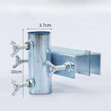 Maxbell Deck Umbrella Holder Tricycle Metal Parasol Holder for Fence Courtyard Chair Horizontal