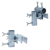 Maxbell Deck Umbrella Holder Tricycle Metal Parasol Holder for Fence Courtyard Chair Horizontal