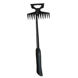 Maxbell Agricultural Cultivator High Carbon Steel for Gardening Mulching Cultivating Black handle