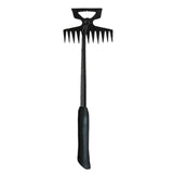 Maxbell Agricultural Cultivator High Carbon Steel for Gardening Mulching Cultivating Black handle