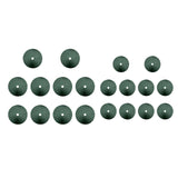Maxbell 10Pcs Tree Mulch Rings for Weed Control Landscape Round Fruit Tree Protector 72cm 8cm Hole