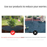 Maxbell 10Pcs Tree Mulch Rings for Weed Control Landscape Round Fruit Tree Protector 72cm 8cm Hole