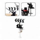 Maxbell Airbrush Clamp on Holder for Garage or Workspace Sturdy Hold 6 Airbrush Pens