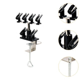 Maxbell Airbrush Clamp on Holder for Garage or Workspace Sturdy Hold 6 Airbrush Pens