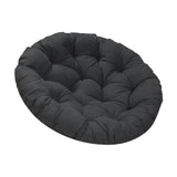 Maxbell Round Chair Cushion Comfortable Hanging Basket Chair Cushion for Living Room black