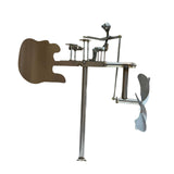 Maxbell Drummer Windmill Garden Decoration Metal Garden Stake for Outdoor Path Porch
