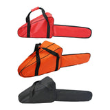 Maxbell Chainsaw Case Dustproof Multipurpose Zipper Chainsaw Carrying Bag for Travel Red
