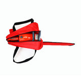 Maxbell Chainsaw Case Dustproof Multipurpose Zipper Chainsaw Carrying Bag for Travel Red