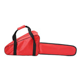 Maxbell Chainsaw Case Dustproof Multipurpose Zipper Chainsaw Carrying Bag for Travel Red